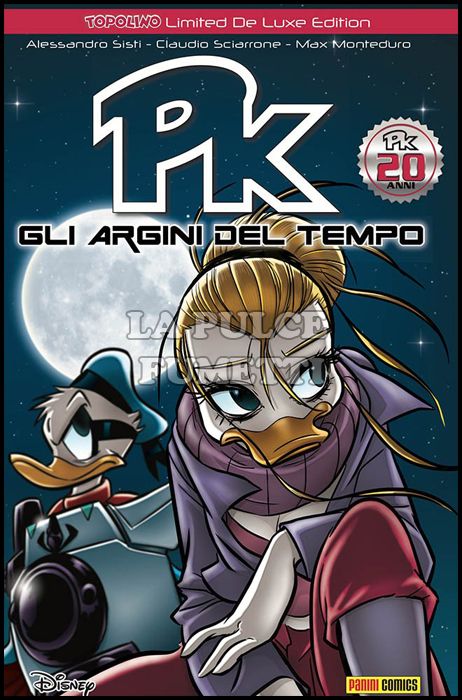 TOPOLINO LIMITED DE LUXE EDITION #     4 - PK: GLI ARGINI DEL TEMPO - 1A RISTAMPA - VARIANT COVER